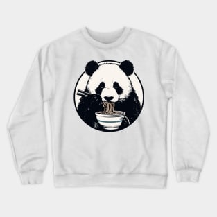 Ramen Panda Crewneck Sweatshirt